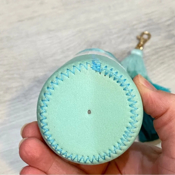 Second Cup 12 fl oz On The Go Reusable Glass Water Bottle and Ombre Keychain - Picture 9 of 11